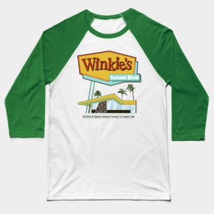 Winkies Restaurant / Mulholland Drive Baseball T-Shirt